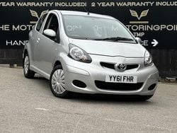 Silver Used 2011 Toyota Aygo Hatchback | £3,295 (A bit pricey)