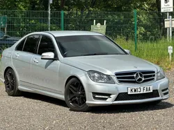 Silver Used 2013 Mercedes C250 AMG Sedan | £4,430 (Fair price)