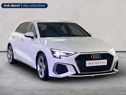 White Used 2020 Audi A3 S-Line Hatchback | £18,630 (Fair price)
