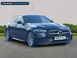 Black Used 2024 Mercedes C200 AMG Line Premium Sedan | £33,059