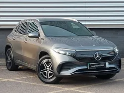 Mountain grey metallic Used 2021 Mercedes EQA350 AMG line SUV | £23,998 (Fair price)