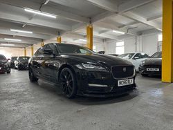Black Used 2016 Jaguar XF R-Sport Sedan | £9,500