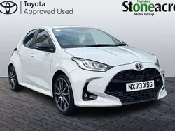Grey Used 2023 Toyota Yaris Hybrid Sport Hatchback | £18,000 (Fair price)