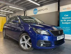 Blue Used 2017 Peugeot 308 Allure Hatchback | £6,795 (Fair price)