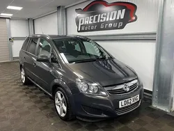 Grey Used 2012 Vauxhall Zafira MPV | £1,995 (Good price)