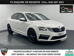 White Used 2018 Skoda Octavia vRS Hatchback | £15,970 (Fair price)