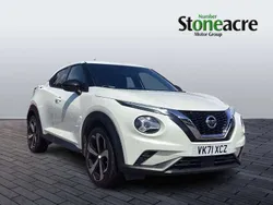 White Used 2021 Nissan Juke Tekna SUV | £14,790 (Fair price)