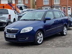 Blue Used 2008 Skoda Fabia Estate | £1,995 (Expensive)