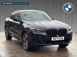 Blue Used 2022 BMW X4 M Sport SUV | £31,799