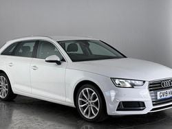 White Used 2019 Audi A4 Sport Estate | £15,350 (Super price)