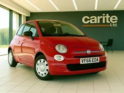 Red Used 2017 Fiat 500 Pop Hatchback | £5,495 (Fair price)