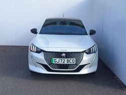 White Used 2022 Peugeot e-208 GT Hatchback | £13,990 (Fair price)