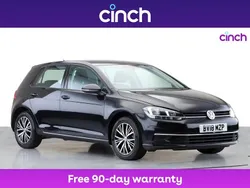 Black Used 2018 VW Golf VII SE Hatchback | £14,399 (Fair price)