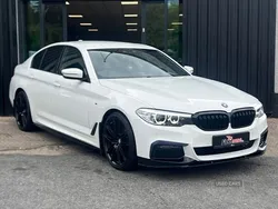 White Used 2019 BMW 520 M Sport Sedan | £23,495 (A bit pricey)