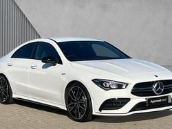 White Used 2025 Mercedes CLA35 AMG Premium Sedan | £38,780 (Fair price)