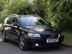 Black Used 2012 Volvo V50 SE Lux Estate | £2,489 (Fair price)
