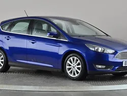 Blue Used 2018 Ford Focus Titanium Hatchback | £9,648 (Good price)