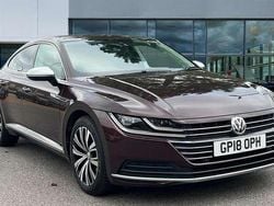 Crimson red metallic Used 2018 VW Arteon Elegance Hatchback | £17,103 (Good price)