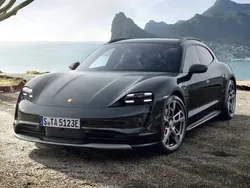 Jet black metallic Used 2025 Porsche Taycan 4S Cross Turismo Sedan | £59,990 (Super price)