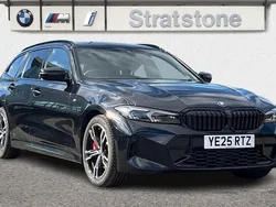 Black Used 2025 BMW 320 M Sport Estate | £39,999