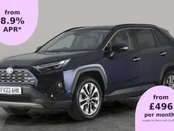 Blue Used 2023 Toyota RAV4 Hybrid SUV | £31,155 (Fair price)