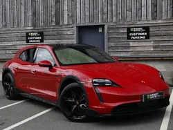 Red Used 2022 Porsche Taycan Sedan | £56,495 (A bit pricey)