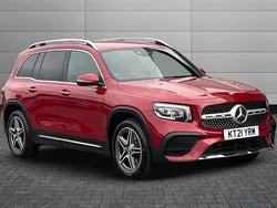 Patagonia red Used 2021 Mercedes GLB220 AMG Line Premium SUV | £28,450 (Fair price)