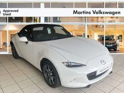 White Used 2019 Mazda MX5 Cabriolet | £15,790 (Fair price)