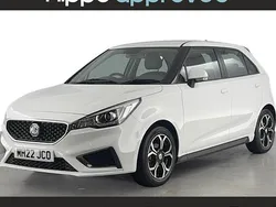 White Used 2022 MG MG3 Exclusive Hatchback | £11,480 (Fair price)