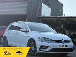 White Used 2019 VW Golf VII R-line Hatchback | £15,490 (Fair price)