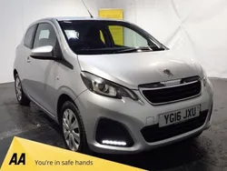 Silver Used 2016 Peugeot 108 Active Hatchback | £4,500 (Fair price)