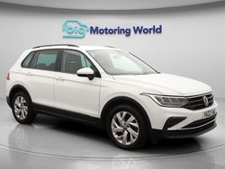 White Used 2022 VW Tiguan S SUV | £16,700 (Good price)