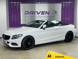White Used 2017 Mercedes C220 Cabriolet | £16,000 (Good price)
