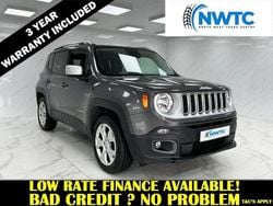Grey Used 2016 Jeep Renegade Limited SUV | £8,895 (Fair price)
