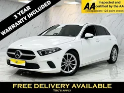 White Used 2018 Mercedes A180 Executive Hatchback | £16,545 (Fair price)