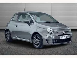 Grey Used 2021 Fiat 500 Sport Hatchback | £9,245 (Fair price)
