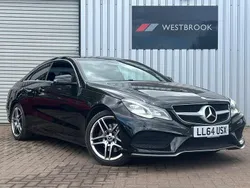 Black Used 2014 Mercedes E250 AMG Coupe | £8,590 (Fair price)