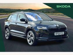 Black Used 2025 Skoda Karoq SportLine SUV | £33,195 (A bit pricey)