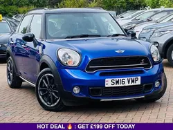 Blue Used 2016 Mini Cooper SD Countryman SUV | £10,097 (Fair price)