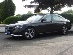 Black Used 2021 Mercedes E220 Sedan | £27,495 (Fair price)