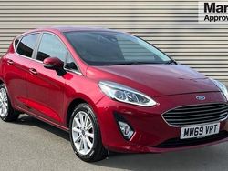 Red Used 2019 Ford Fiesta Titanium Hatchback | £10,598 (Fair price)