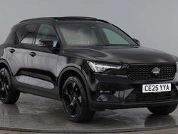 Black Used 2025 Volvo XC40 Ultra SUV | £37,165