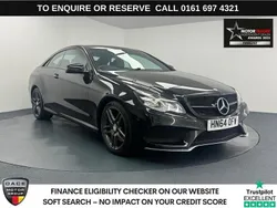 Black Used 2014 Mercedes E350 AMG line Coupe | £8,270 (Fair price)