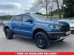 Blue Used 2022 Ford Ranger Raptor Pickup | £33,995 (Fair price)