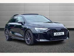 Black Used 2025 Audi RS3 Comfort Hatchback | £63,995 (A bit pricey)