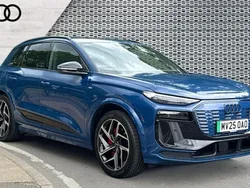 Blue New 2025 Audi Q6 e-tron Sport SUV | £63,454 (Good price)