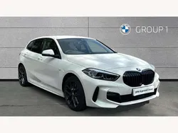 Alpine white Used 2023 BMW 118 M Sport Hatchback | £26,995 (A bit pricey)