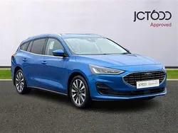 Blue Used 2023 Ford Focus Titanium X Estate | £18,000 (Fair price)