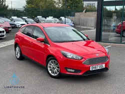 Red Used 2016 Ford Focus Zetec Hatchback | £5,795 (Fair price)