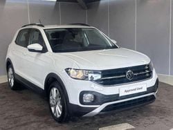 White Used 2021 VW T-Cross SE SUV | £15,895 (Fair price)